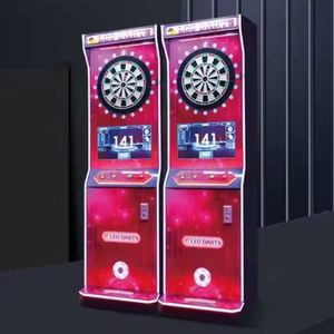 Máquina de Juego de Dardos Electrónica de Pantalla Única, Operada con Monedas, Entretenimiento Interior, Metálica Roja, 1 Año de Garantía, ¡Gran Venta! - Product Image 2