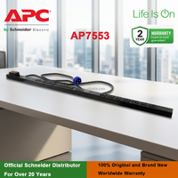 APC AP7553 11040W 230V Switched Zero-U Rack PDU Kontrol Stopkontak Jarak Jauh untuk Server Berdaya Tinggi dan Peralatan Jaringan