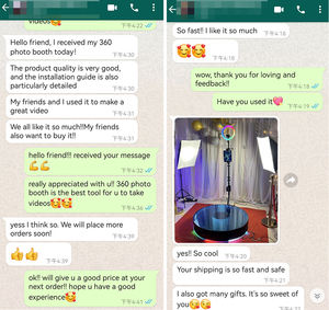 도매 360 비디오 부스 카메라 스피너 매직 미러 360 휴대용 케이스 및 풍선 인클로저와 자동 사진 부스 - Product Image 5