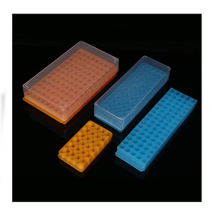 ชั้นวางหลอดทดลองแบบใช้ซ้ำได้ Yuan Yi Centrifuge Tube Rack 60/80/96 ช่อง แบบแผงเดี่ยวและแผงคู่ - Product Image 4