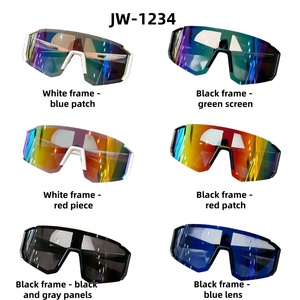Lunettes de cyclisme polarisées intelligentes JW-1234 à verres toriques photochromiques en PC pour hommes et femmes - Anti-vent et protection UV pour l'extérieur - Product Image 6