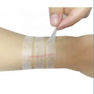 도매 스테리 스트립 접착 테이프 덜 게시 멸균 상처 피부 폐쇄 미용 및 개인 관리 제품