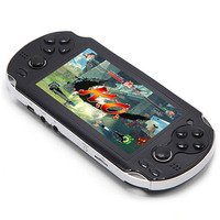 Kontroler Gamepad USB Nirkabel Layar 4.3 Inci Konsol Game MP4 / MP5 8GB Video PSP Terintegrasi Mendukung Android IOS