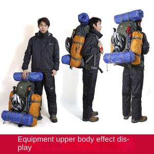 50l <b>Outdoor</b> <b>Large</b> Capacity Waterproof Backpack Mountain Bag Hiking Camping Nylon Mountaineering Daypack Trekking Backpack - Product Image 3