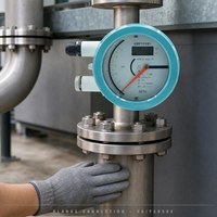 Débitmètre numérique à tube métallique de haute précision RUIJI NRLZZ, débitmètre à section variable en acier inoxydable pour la mesure du débit de gaz, OEM