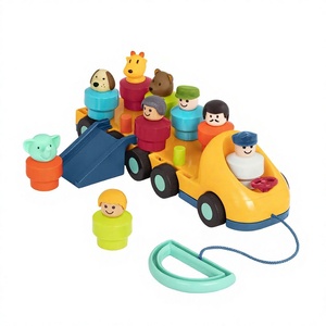 Colorful Friction <b>Toy</b> Carrying Truck Inertia Vehicle Plastic <b>Push</b> <b>Along</b> <b>Toy</b> for Early Learning - Product Image 4