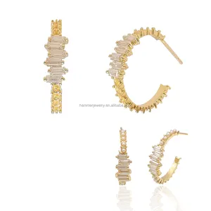 Wholesale 14K Soild Gold Fine Jewelry DIY Pearl Beads Accessory Earrings Jewelry Findings For Jewelry Making
