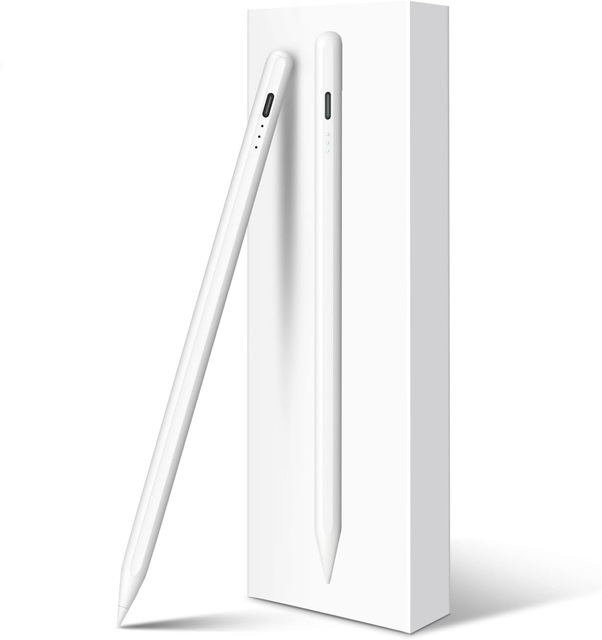 Stylus Pen for Touch Screens iPad 2018 Models or Later Stylus Pen with Palm Rejection Rechargeable Stylus Pen for Touch Screens