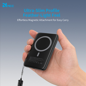 Banco de Energía NCC WS-T192BP de 5000 mAh con Carga Rápida de 25 W, Negro - Product Image 3