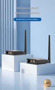 جهاز إرسال واستقبال صوتي رقمي لاسلكي BIGWAY بتقنية واي فاي 2.<span class=keywords><strong>4</strong></span> جيجاهرتز، مدى 50 متر، توصيل وتشغيل، يدعم مدخل/مخرج <span class=keywords><strong>RCA</strong></span>، معتمد من CE، ضمان لمدة سنة - Product Image 3