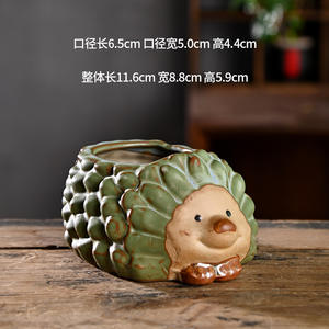 JM Pots décoratifs créatifs pour plantes succulentes en céramique et <span class=keywords><strong>terre</strong></span> <span class=keywords><strong>cuite</strong></span>, pour usage domestique, avec contrôle de la croissance des racines, Vente en gros en liquidation - Product Image 2