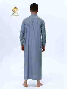 HARAMAIN MEN THOUB Robe arabe pour homme, matière douce haut de gamme, excellent cadeau pour homme arabe, couleur étonnante - Product Image 1