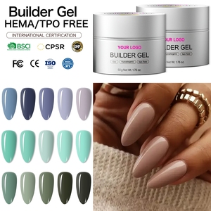 Gel de Modelado de Uñas de Secado Rápido y Resistente al Desgaste, Sin HEMA ni TPO, 50g, Popular Choice, Empaque Personalizado Disponible - Product Image 1