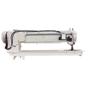 Machine à coudre industrielle à point noué, triple entraînement et pied entraîneur, à aiguille simple, modèle Automatic Device1508 1510D - Product Image 4