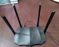 Routeur WiFi Gigabit double bande Tenda AC8 AC1200 d'occasion, 1200 Mbps, 2.4G 5G, 4 antennes 6dBi, contrôle via application, compatible IPv6, pour maison et bureau, réseau intelligent