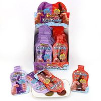 Permen Jeli Rasa Cola & Anggur 2-in-1 yang Dapat Diperas
