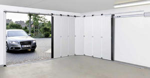 <span class=keywords><strong>Porte</strong></span> <span class=keywords><strong>de</strong></span> <span class=keywords><strong>garage</strong></span> sectionnelle moderne en aluminium <span class=keywords><strong>de</strong></span> style industriel - Design coulissant en verre pour extérieur - Product Image 2