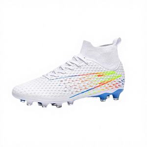 Huan Bo - Tacos de Fútbol Ligeros de Alta Calidad para Niños y Jóvenes, Estilos Listos para Usar, Tallas 35-45, Parte Superior de PU, Entresuela de TPU, Envío Inmediato - Product Image 3