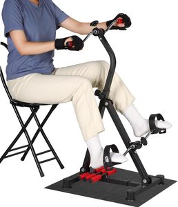 Bicicleta de Ejercicio con Pedales <span class=keywords><strong>para</strong></span> Brazos, Piernas y Rodillas, Equipo de Recuperación <span class=keywords><strong>para</strong></span> Personas <span class=keywords><strong>Mayores</strong></span>, Terapia Física, Ejercicio Sentado - Product Image 1