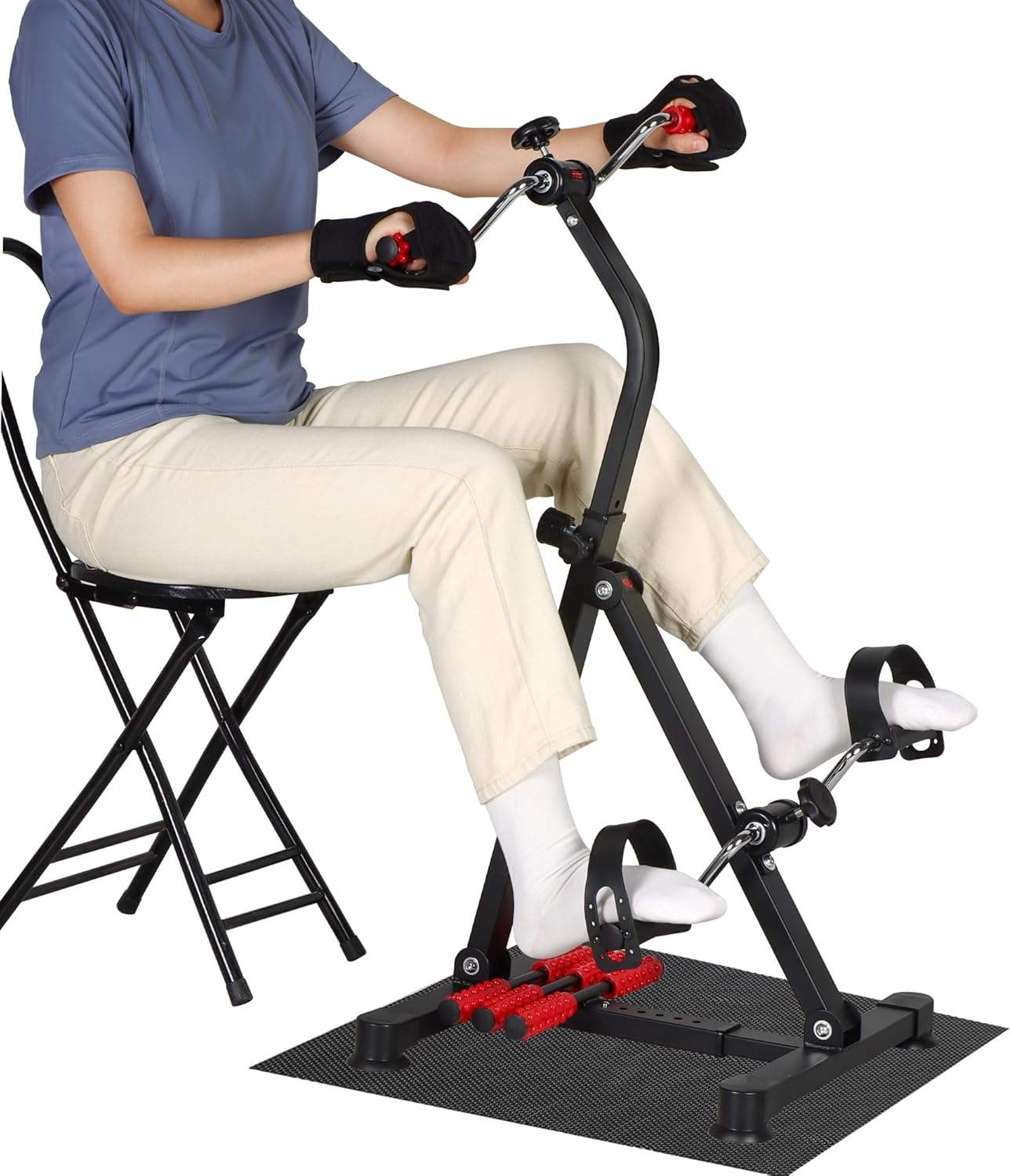 Physical Therapy Seated Walking Lower Leg Exerciser Electric Leg