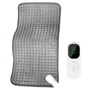 China 30*60cm 30*40cm 40*76cm gris azul rojo poliéster portátil 10 engranajes 4 ajuste de tiempo almohadilla de calefacción eléctrica/<span class=keywords><strong>Manta</strong></span> - Product Image 4