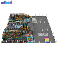 Equipo de Juego Interior Seguro para Niños, Centro Comercial, Parque de Atracciones, Circuito de Cuerdas, Toboganes, Venta Directa de Fábrica, Gimnasio para Niños Pequeños