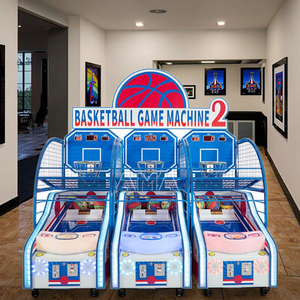 Machine <span class=keywords><strong>de</strong></span> <span class=keywords><strong>basket</strong></span>-ball <span class=keywords><strong>à</strong></span> monnayeur, jeu d'arcade <span class=keywords><strong>de</strong></span> <span class=keywords><strong>basket</strong></span>-ball, machine <span class=keywords><strong>de</strong></span> jeu d'amusement pour enfants - Product Image 2