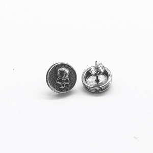 Yunnique – boucles d'oreilles tendance style européen et américain, en acier titane, design géométrique rond, bijoux à la mode pour hommes et femmes - Product Image 2