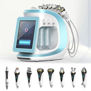 Máquina de Microdermoabrasión Facial 8 en 1 Bio <span class=keywords><strong>Aqua</strong></span> <span class=keywords><strong>Plus</strong></span> Hydra con Chorro de Oxígeno de Burbujas Pequeñas, Rejuvenecimiento de la Piel con Enchufes para EE. UU./Italia - Product Image 3