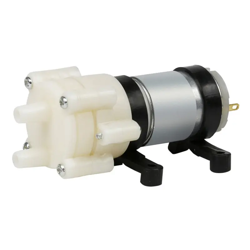 R385 Mini pompa per acquari 12V 3 metri pompa a diaframma ad aria acqua di CC pesci d'acquario piccole pompe di pompaggio per dispenser di sapone