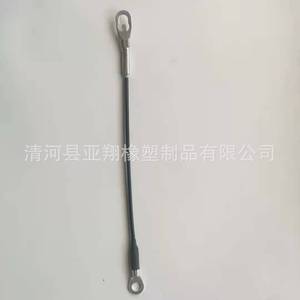 Cable para la puerta trasera de camioneta Mitsubishi MR974685, pieza de repuesto para la cremallera de la caja de carga, material metálico - Product Image 3