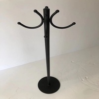 Table d'appoint métallique mini sur pied pour restaurant, café et usage domestique