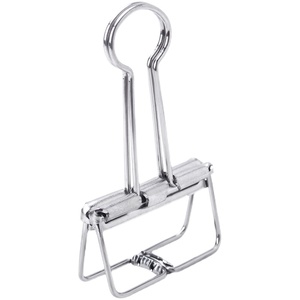 Industrial Grade 304 Stainless Steel 51MM besar pas klip kotak File berongga ekor panjang Phoenix <span class=keywords><strong>Folder</strong></span> kertas uji logam - Product Image 5