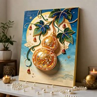 Nouveau Kit de Peinture Diamant 3D DIY Oiseau Perlé 2026, Toile Décorative Premium pour Salon, Ornement Créatif 30*40cm