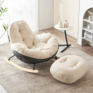 Fauteuil à bascule Penguin, modèle populaire, pour chambre, balcon, salon, idéal pour se détendre et s'endormir, canapé paresseux décontracté - Product Image 5
