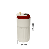 Tasse à café moderne en acier inoxydable 316, bouteille isotherme pour l'extérieur, jolie tasse de voiture pour hommes et femmes, cadeau idéal