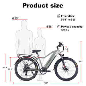 Mỹ Kho Ebike Off Road Lithium <span class=keywords><strong>Ion</strong></span> 48V 15.6AH Xe Đạp Điện 750W Dài Khoảng Cách Người Lớn Leo Núi Xe Đạp Điện - Product Image 2