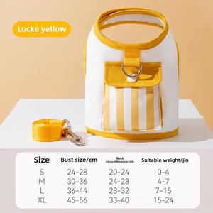 <span class=keywords><strong>Harnais</strong></span> de sortie <span class=keywords><strong>anti</strong></span>-évasion en polyester pour chiens, avec corde de <span class=keywords><strong>traction</strong></span> réfléchissante, caractéristiques personnalisées, bouton, gilet rembourré - Product Image 6