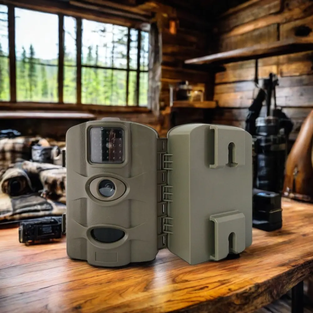야간 투시경 모션 활성화 된 0.3 년대 사냥 사슴 카메라 야외 야생 동물 모니터링을위한 방수 미니 게임 카메라