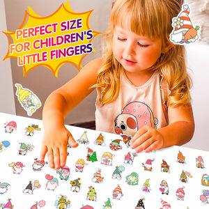 50 Piezas de Etiquetas Adhesivas de Vinilo con Diseño de Enanos de Dibujos Animados, Paquetes de Adhesivos de Vinilo Bonitos para Niños, Regalo, <span class=keywords><strong>Shopee</strong></span> - Product Image 3