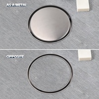 Vente directe usine – Siphon de sol rond en acier inoxydable pour salle de bain, insert de carrelage, drain de douche en acier