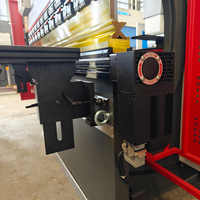 Machine de pliage CNC électro-hydraulique WE67K-170/3200 équipée du système DA69S importé d'Allemagne, pompe à engrenages en aluminium GV italienne