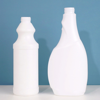 500ml En Gros En Plastique Emballage Ménage Salon De Coiffure Chambre Nettoyage HDPE Rectangle Eau Fine Brume Déclencheur Vaporisateur