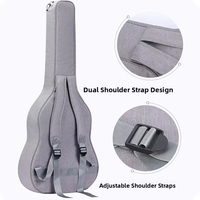 Wholesale 41 Inch Thick Padding Sponge Waterproof Oxford Gig Bag for Bass Guitar