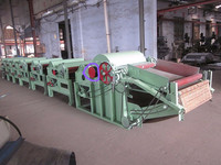 Machine de recyclage des déchets de fibre de coton de jute de chanvre de tissage textile avec moteur et roulement pour la filature OE (220V/380V)