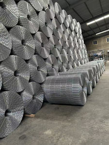 Malla de Acero Soldada de Seis Hilos para Tuberías, Malla Reforzada con Orificios de 25.4x67mm, Superficie Antioxidante para Uso en Tuberías Submarinas de Gas y Petróleo - Product Image 4