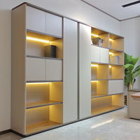 Meubles en bois Moden Meubles de bureau Bonne conception Armoire de rangement Meubles en bois Armoire de classement