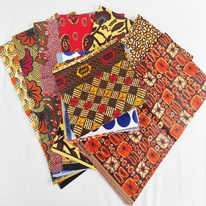 Tissu d'ameublement de haute qualité à <span class=keywords><strong>bas</strong></span> <span class=keywords><strong>prix</strong></span>, 100% polyester, imprimé wax, tissus africains - Product Image 1