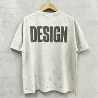 Vente en gros de t-shirts pour hommes en coton 100% de haute qualité, impression personnalisée, services d'impression de t-shirts unis avec impressions DTG pour hommes