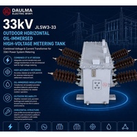 Transformateur combiné CT/VT 33 kV JLSW3-33 150/5A Classe 0.2S Boîtier de mesure Achat industriel B2B